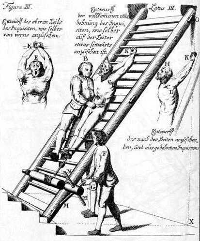 Darstellung aus der Constitutio Criminalis Theresiana, 1768