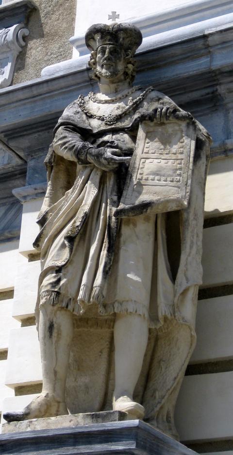 Steinfigur in St. Lambrecht