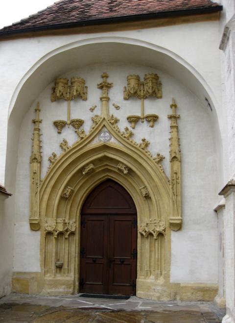 Kirchenportal in Radkersburg