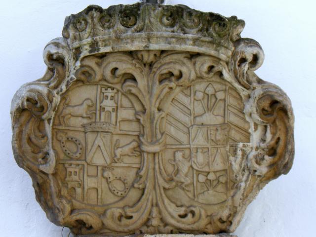 Wappen an der Burg
